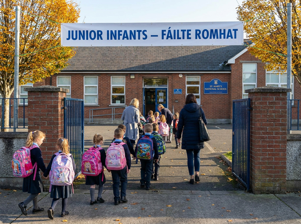 Junior infants in Ireland: best age, school type and how to register