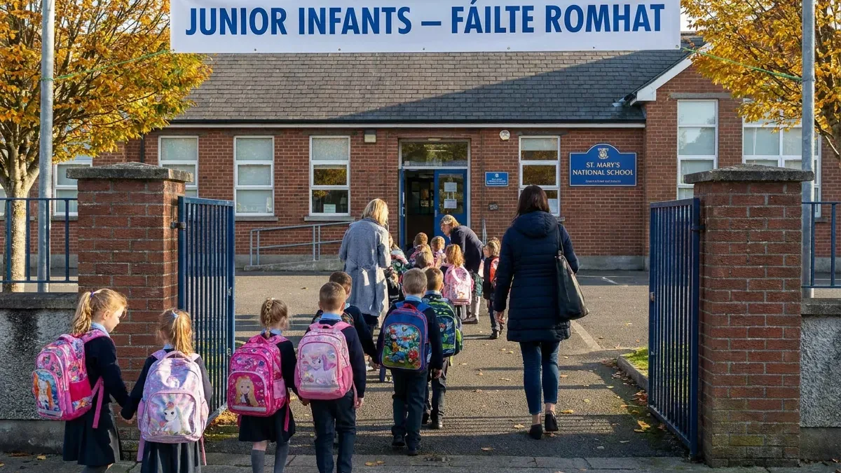 Junior infants in Ireland: best age, school type and how to register
